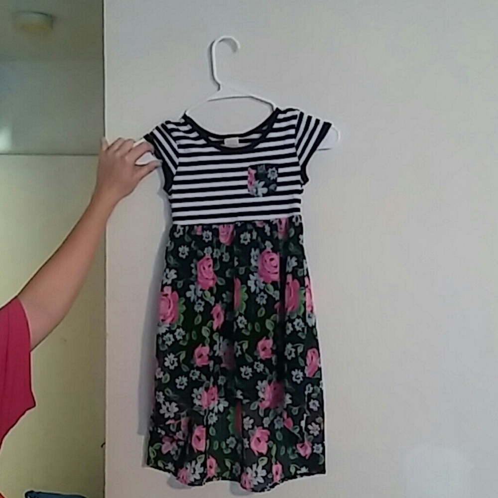 Hi Low floral dress